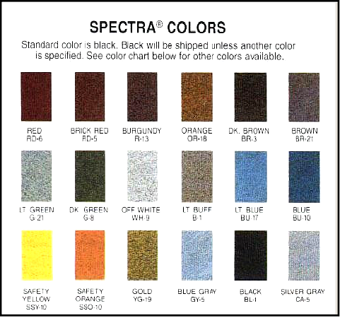 Flex-Tred is available in a wide range of colors to accent and harmonize in most applications.